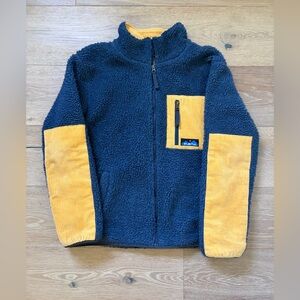 kavu fleece Jacket small blue